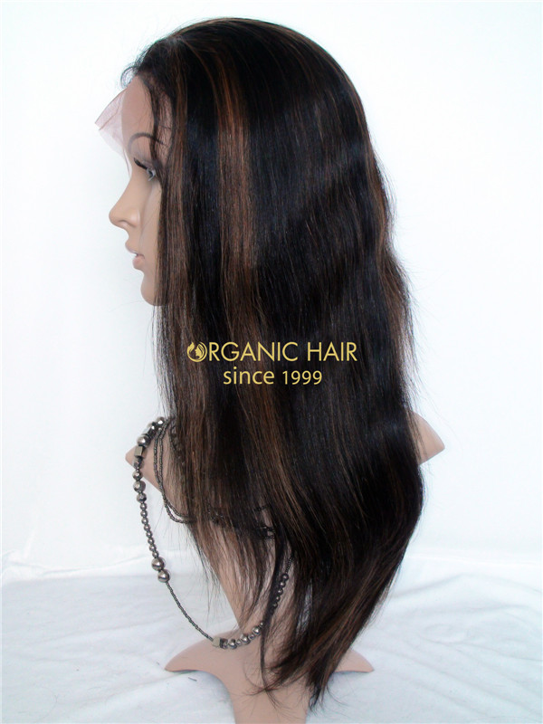 Lace front wigs with baby hair 100% remy hair from Organic Hair R3